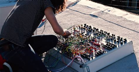 Rooftop Eurorack Modular Synth Jam With Colin Benders Kyteman