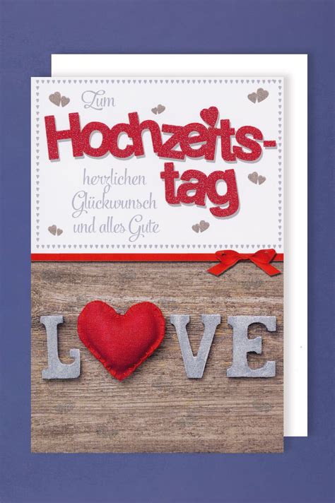 Auch zum muttertag, valentinstag oder bei hochzeiten wird das emoji häufig versendet. Hochzeitstag Grußkarte AvanGlitter zum Hochzeitstag alles ...