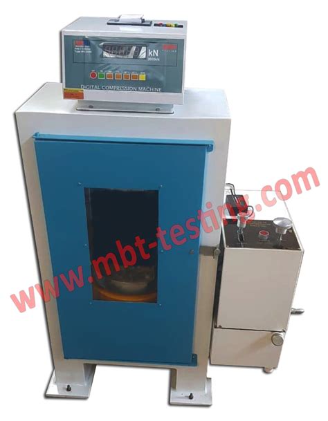 Mektan Testing Equipment | DIGITAL CONCRETE COMPRESSION MACHINE (Print