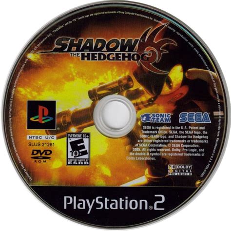 Shadow The Hedgehog 2005 Playstation 2 Box Cover Art Mobygames