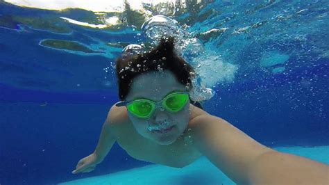 Swimming In My Grandpas Pool2 Youtube