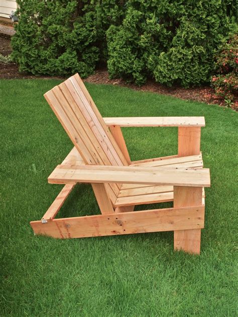 They make it as easy to figure out as possible. Easy, economical DIY Adirondack chairs: $10, 8 steps, 2 ...
