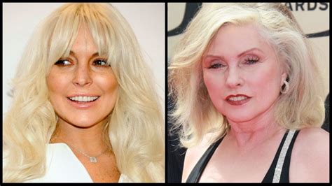 photographers mistake 66 year old debbie harry for 25 year old lindsay lohan au