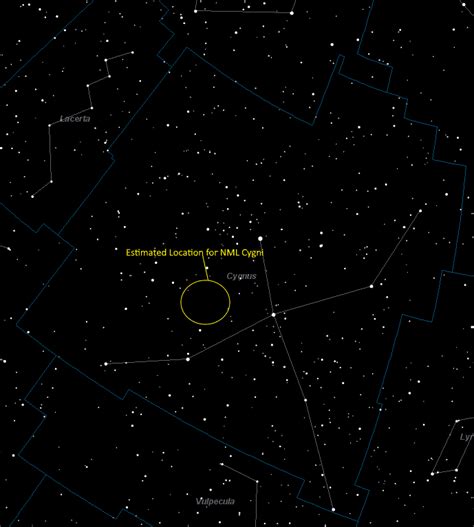 Nml Cygni Star Distance Colour Size Radius And Other Facts