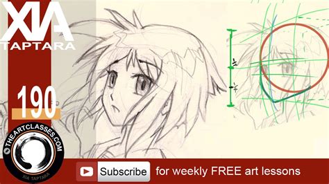 Anime Face Proportions How To Draw The Head And Face Anime Style