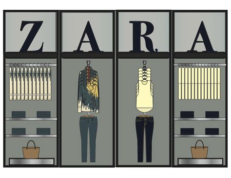 Zara Planograma Visual Merchandising Displays Store Design Boutique