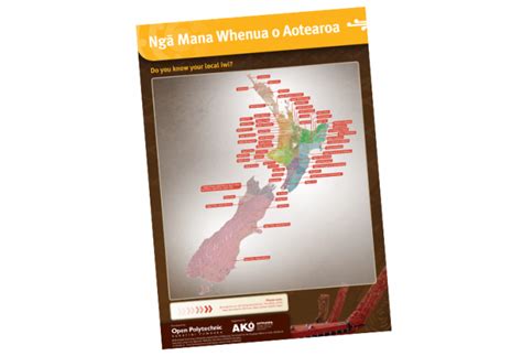 Resource Series New Zealand Iwi Map Ako Aotearoa