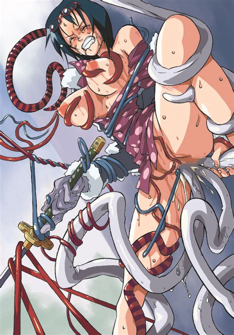 Arigase Shinji Tashigi One Piece 1girl Anal Breasts Forced Grabbing Grabbing Anothers