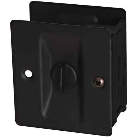 Stanley National Hardware 275 In Oil Rubbed Bronze Pocket Door Pull At