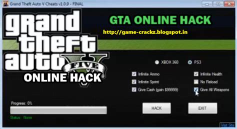Are you tired of looking for gta 5 cheat codes? ALL GAMES CRACK: GTA5 Online Money Hack Tool XBOX 360 PS3 Free Download No Survey Jan 2015 gta 5 ...