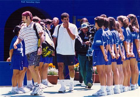Andre Agassi Wins The Australian Open In The Nike Air Challenge Lwp