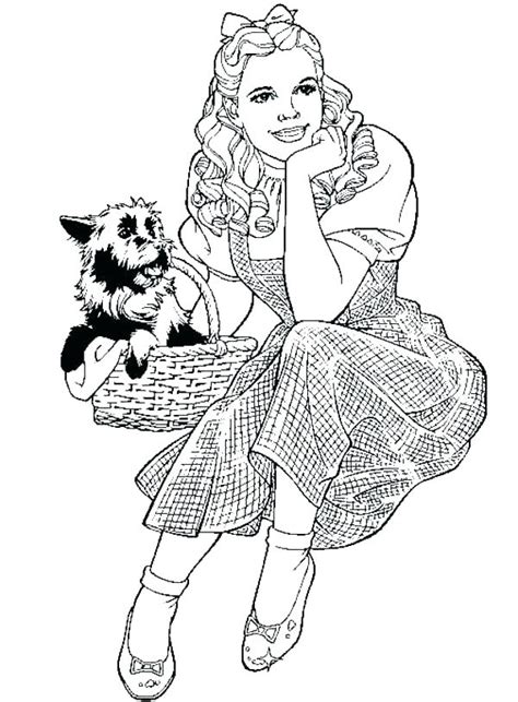 Wizard Oz Coloring Pages Emerald City Color Print Printable Kids Click
