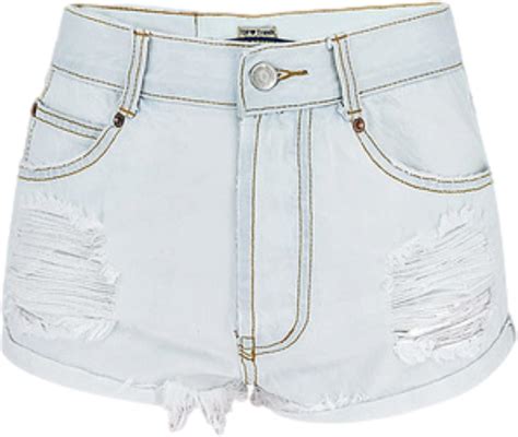 Zestion Femmes Taille Haute Sexy Mode Déchiré Trous Shorts En Jean