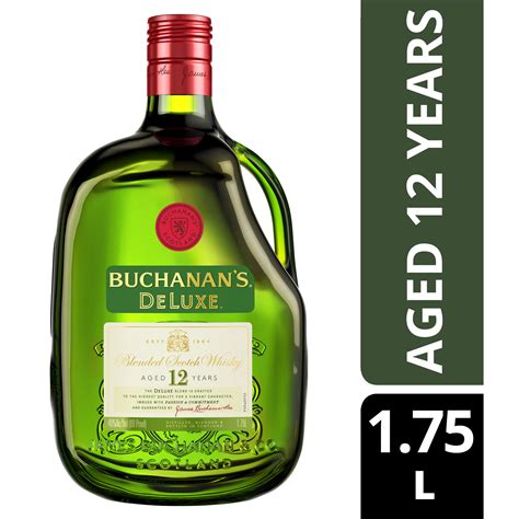 Buchanans Deluxe Aged 12 Years Blended Scotch Whisky 175 L Walmart