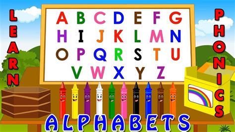 Learning Alphabets For Kids Phonetics For Kids Learn