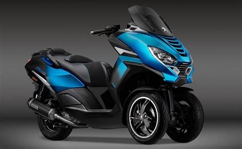 Peugeot Metropolis Three Wheeled Scooter Launched In France Carandbike
