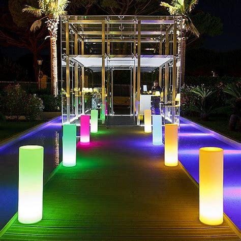 Smart And Green Translucent White Tower S Bluetooth Led Indooroutdoor
