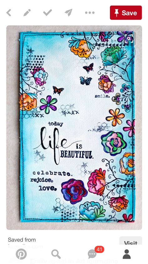 Pin By Emily Lindsley On Artful Living Art Journal Pages Art Journal