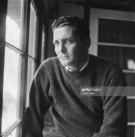 American Actor David Hedison Wearing A Crew Neck Sweater Posed News