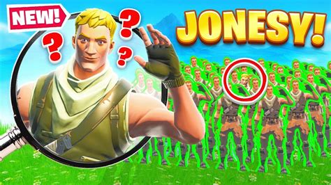 Filter by platform or region. Finding The *REAL* JONESY For RARE LOOT (Fortnite) - YouTube