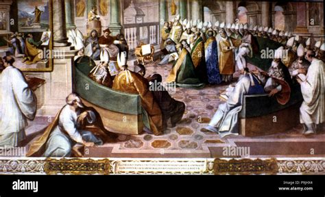 El Segundo Concilio De Nicea Celebrado En 787 Bajo El Papa Adriano I
