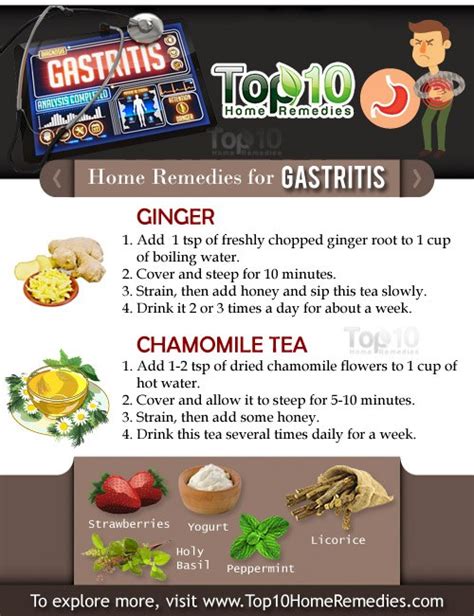 Home Remedies For Gastritis Top 10 Home Remedies