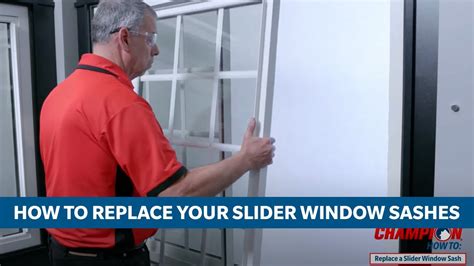 How To Replace Your Slider Window Sashes Youtube