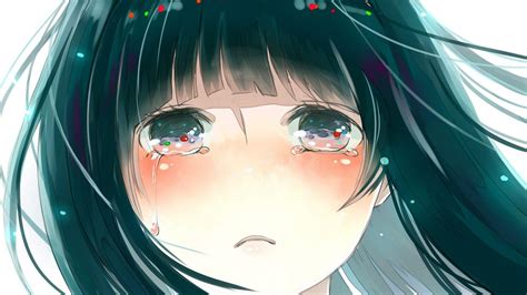 Sad Anime Girl Crying In The Rain Wallpaper Anime Wallpaper