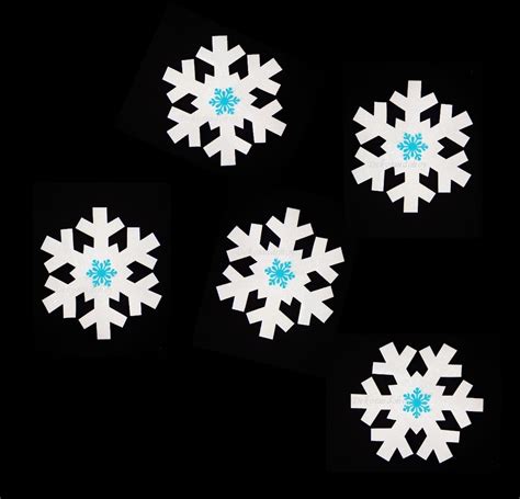 Copos Nieve Frozen Goma Eva Foamy Adorno Navidad Decoración 12000
