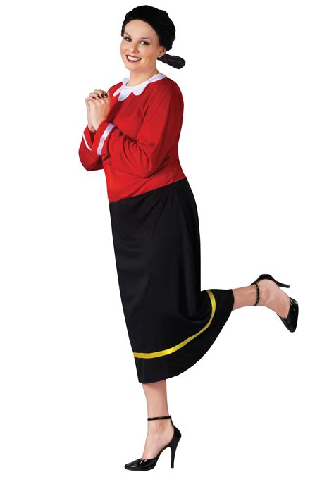 plus size olive oyl costume for women