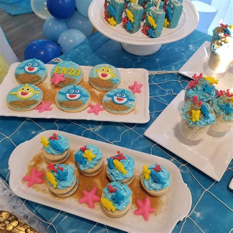 Baby Shark Birthday Party Ideas Photo 2 Of 19 Catch My Party