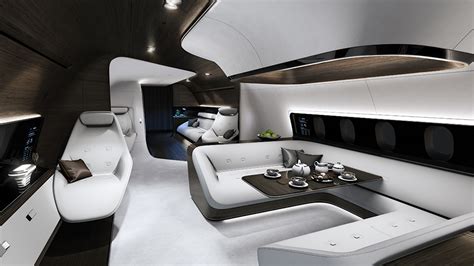 Mercedes Benz Designs Luxury Aircraft Interior For Lufthansa