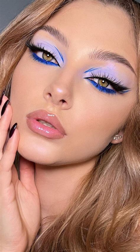 Maquillaje Para Vestido Azul Ideas Que Te Har N Brillar D A Y Noche