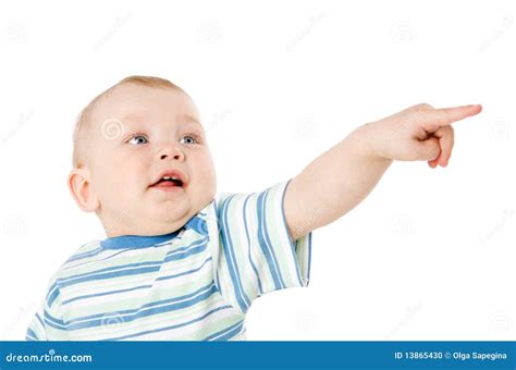 Boy Pointing Stock Photo Image Of Beautiful Face Hand 13865430