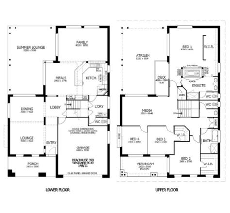 Beach House Home Design And House Plan By Perry Homes