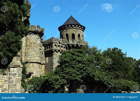 Bergpark Lions Castle Stock Photo Image 59221621