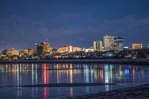 Anchorage Alaska City Cities Buildings Photography City Photography