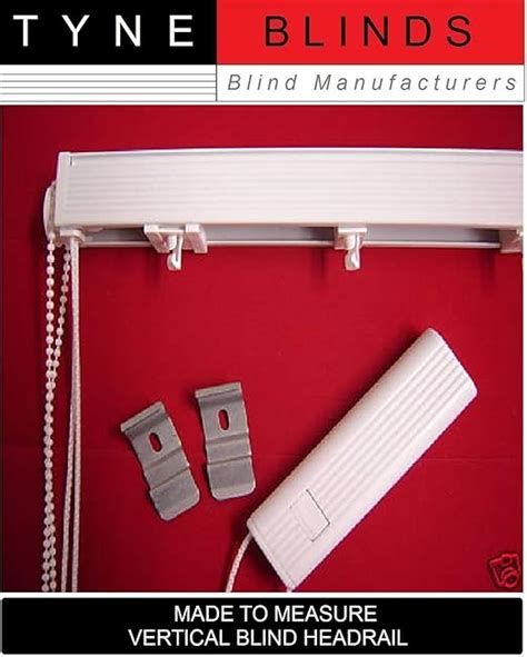 Made To Measure Vertical Blind Headrail Track Any Size Up To 72