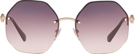 Bulgari Oversized Frame Sunglasses Shopstyle