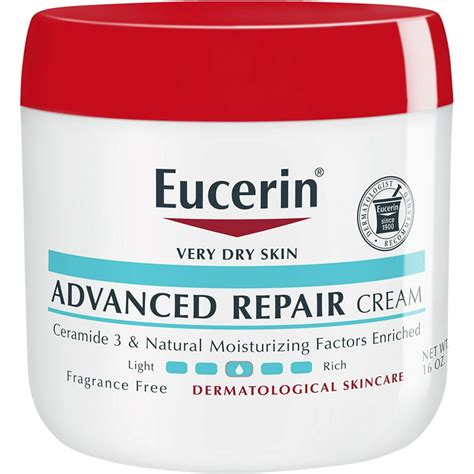 Eucerin Advanced Repair Creme 16 Oz Pack Of 2