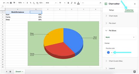 Make A Pie Chart In Google Sheets