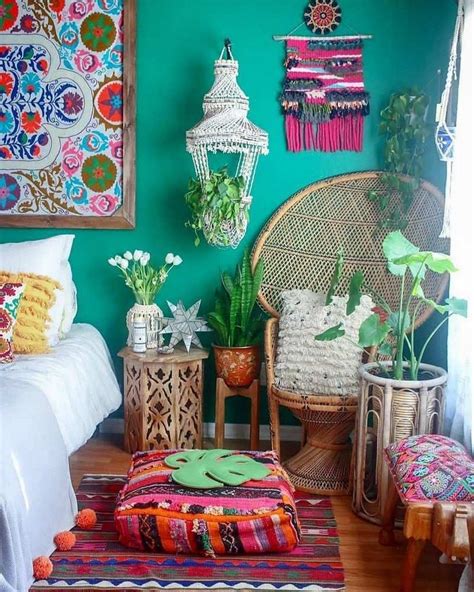 30 Clever Ways To Decorate Your Home Look Like A Hippie Boho Ideas