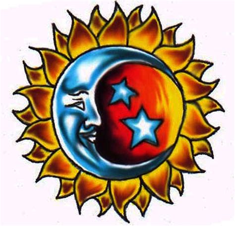 Glowing Sun Moon And Stars Tattoos Fresh 2017 Tattoos Ideas Clipart