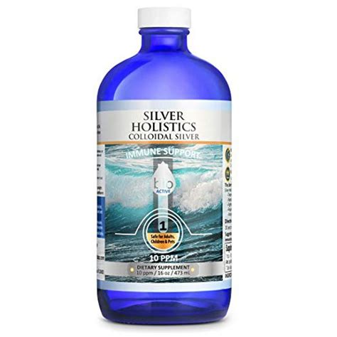 Silver Holistics Colloidal Silver Liquid Natural Immune System