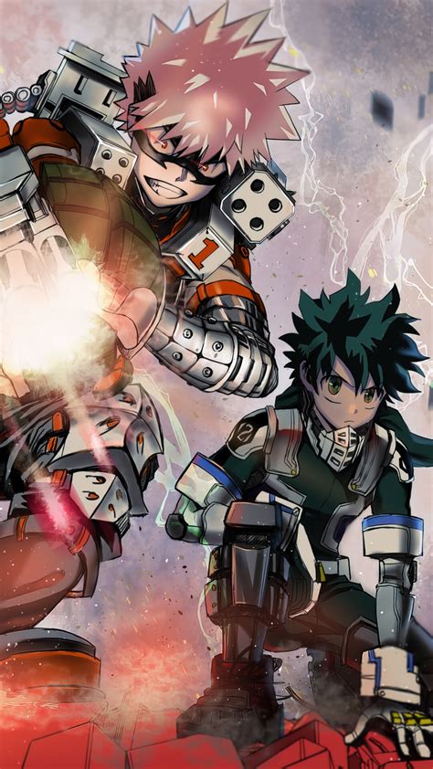 Izuku Midoriya Deku Katsuki Bakugo My Hero Academia Anime Boko No