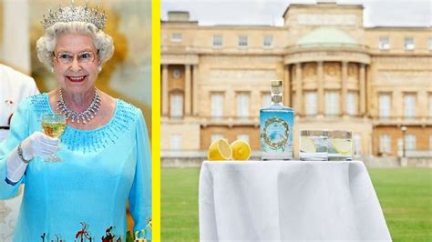 Queen Elizabeth Launched Own Brand Gin Buckingham Palace Gin £40bottle Youtube