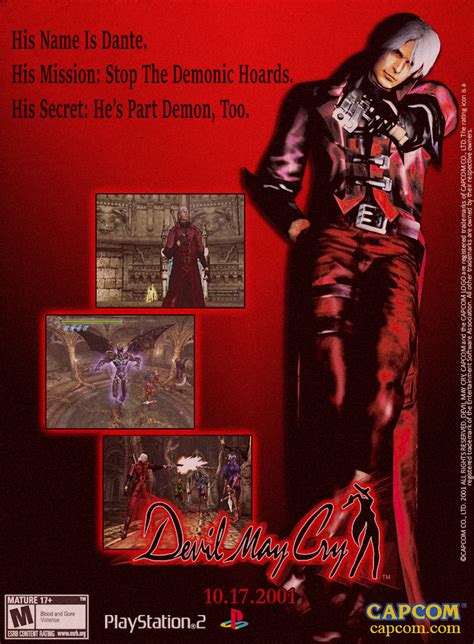 Devils Never Cry Do They A Rare Devil May Cry Advertisement From