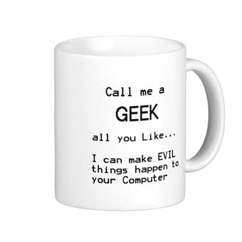 Computer Geek Coffee Mug Zazzle White Coffee Mugs Mugs Computer Geek