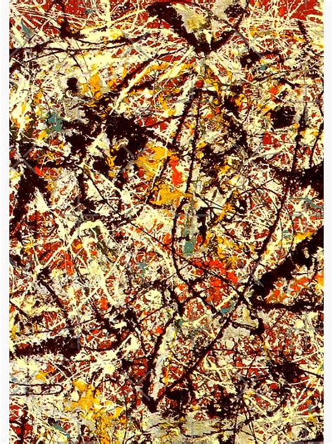 Jackson Pollock Abstract Painting Artart Of Jackson Pollockmural On