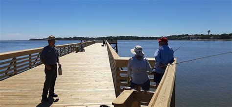 Popular Fishing Pier At Hunting Island Sc Reopens To Public Hilton